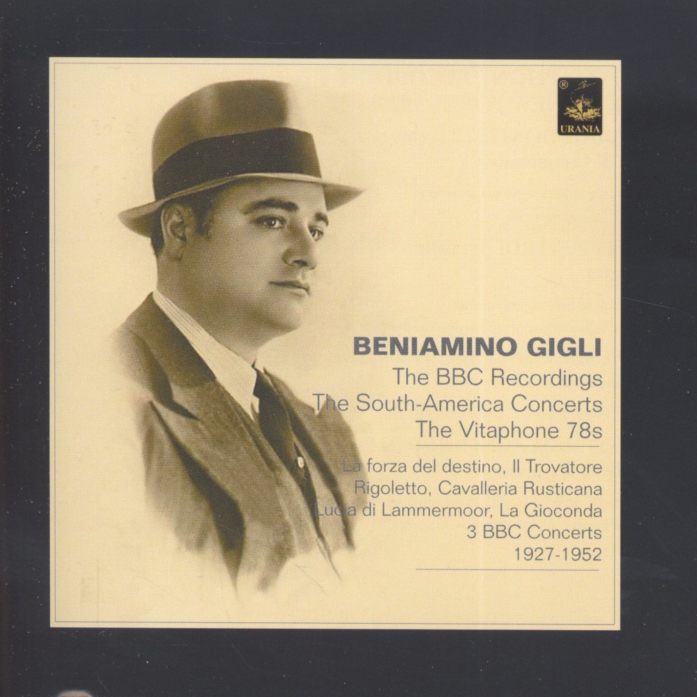 The BBC recordings, the South America Concerts, the Vitaphone 78s